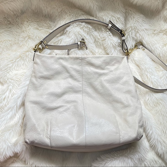 Leather Coach Purse: white - Picture 5 of 10